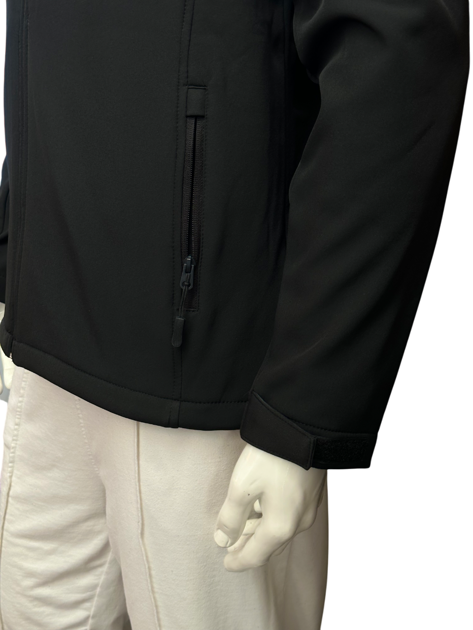 Polsini regolabili tramite velcro della giacca Softshell Tech K98 per una vestibilità personalizzata