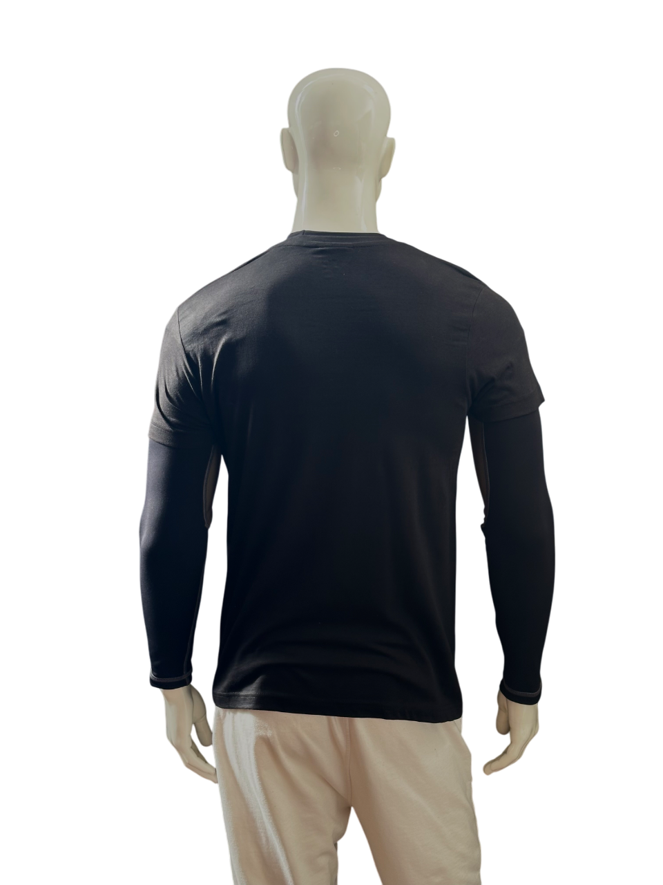 T-shirt K98 Shooter nera vista posteriore, stile tecnico per tiratori