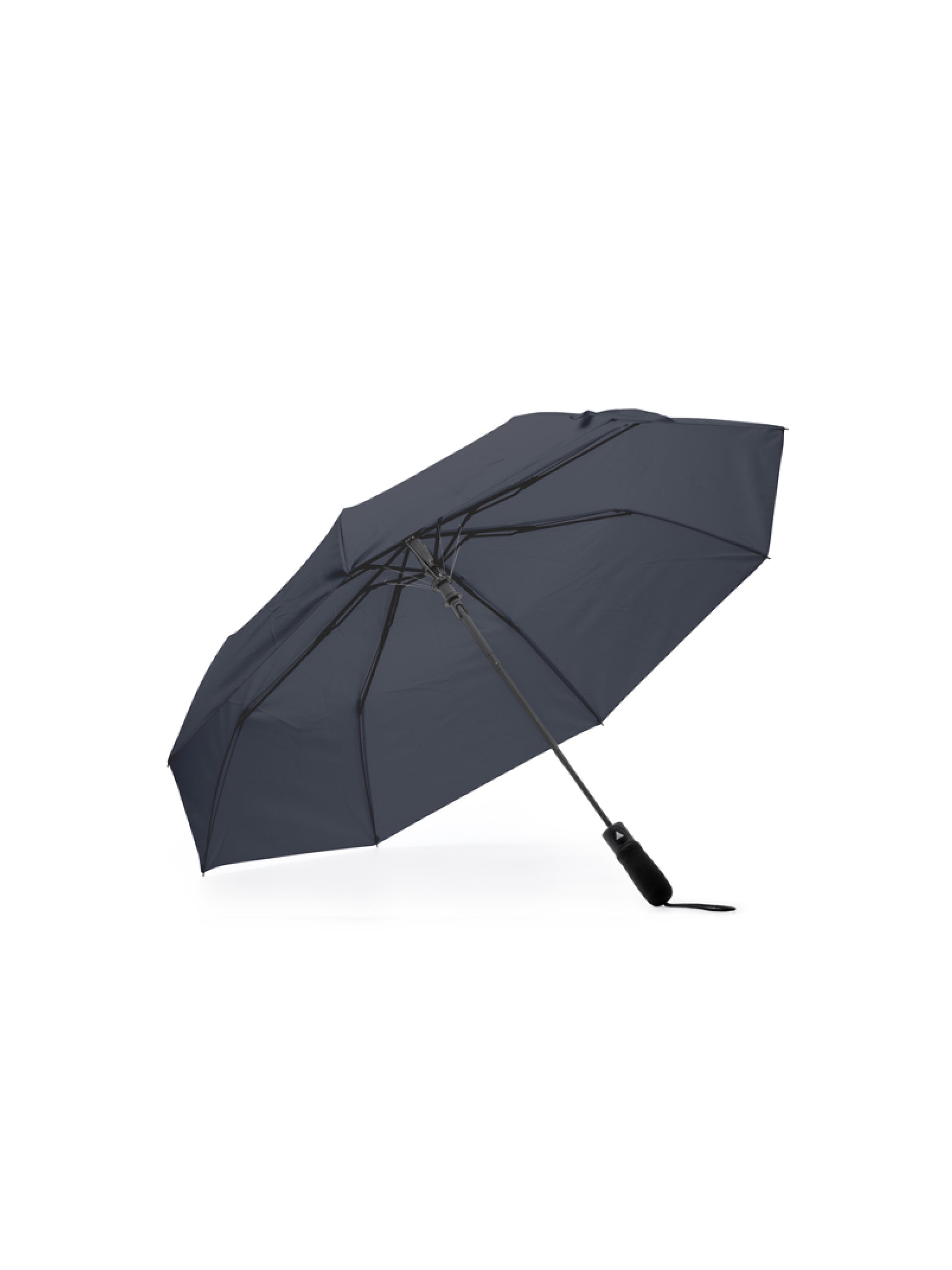 Ombrello pieghevole K98 in blu royal, vista laterale che evidenzia la struttura resistente e il manico ergonomico​
ombrellidomizio.com
+13
